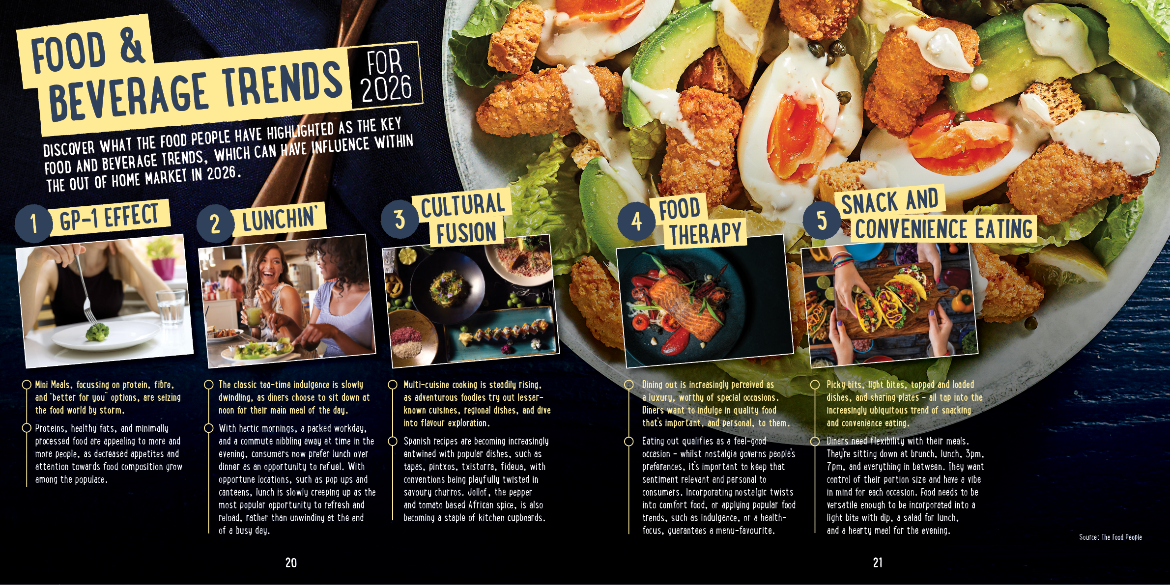 A magazine article about food and beverage trends in 2010. AI generated content