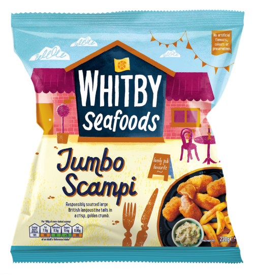 Frozen Jumbo Scampi, 220g