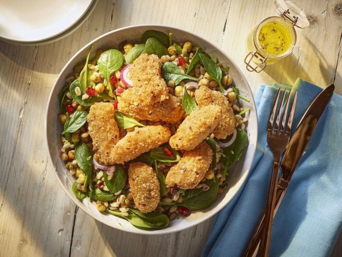 Scampi Superfood Salad - Whitby Seafoods - Home of Scampi